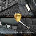 New Design Waterproof Dog Seat Cover for Back Seat with Five Zippers Allowing People Seat With Dog